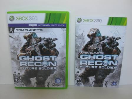 Ghost Recon Future Soldier (CASE & MANUAL ONLY) - Xbox 360